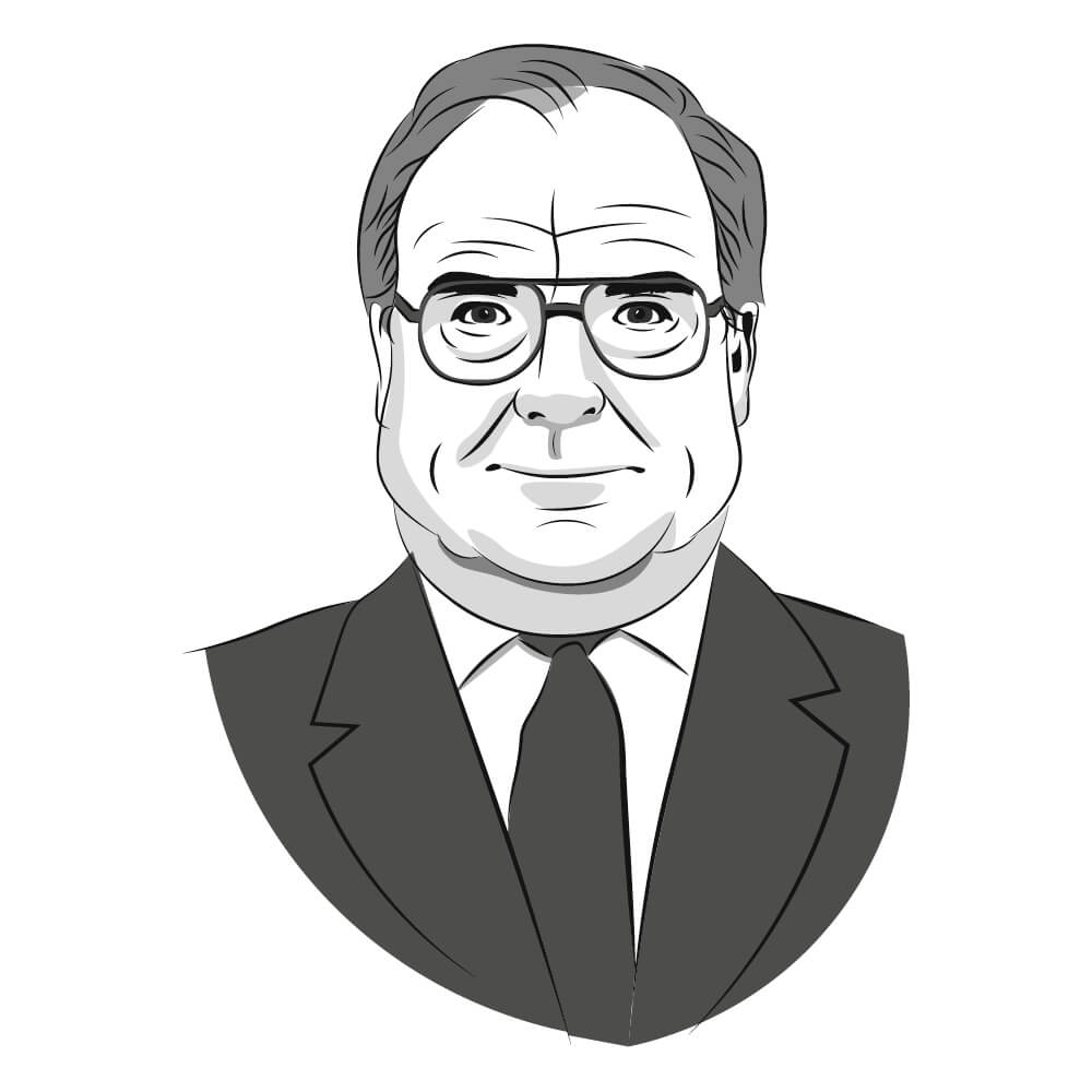 Schlichter und Ämter Illustration Helmut Kohl