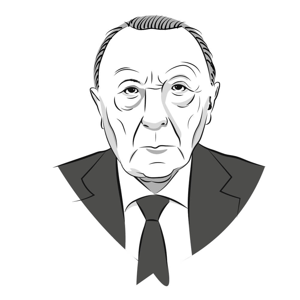 Schlichter und Ämter Illustration Adenauer